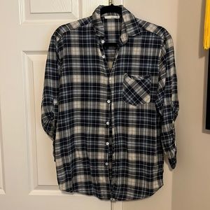 Blue flannel